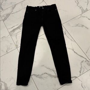Agolde Filter Free Black Skinny Jeans sz 30. L: 38.5". Rise: 10"